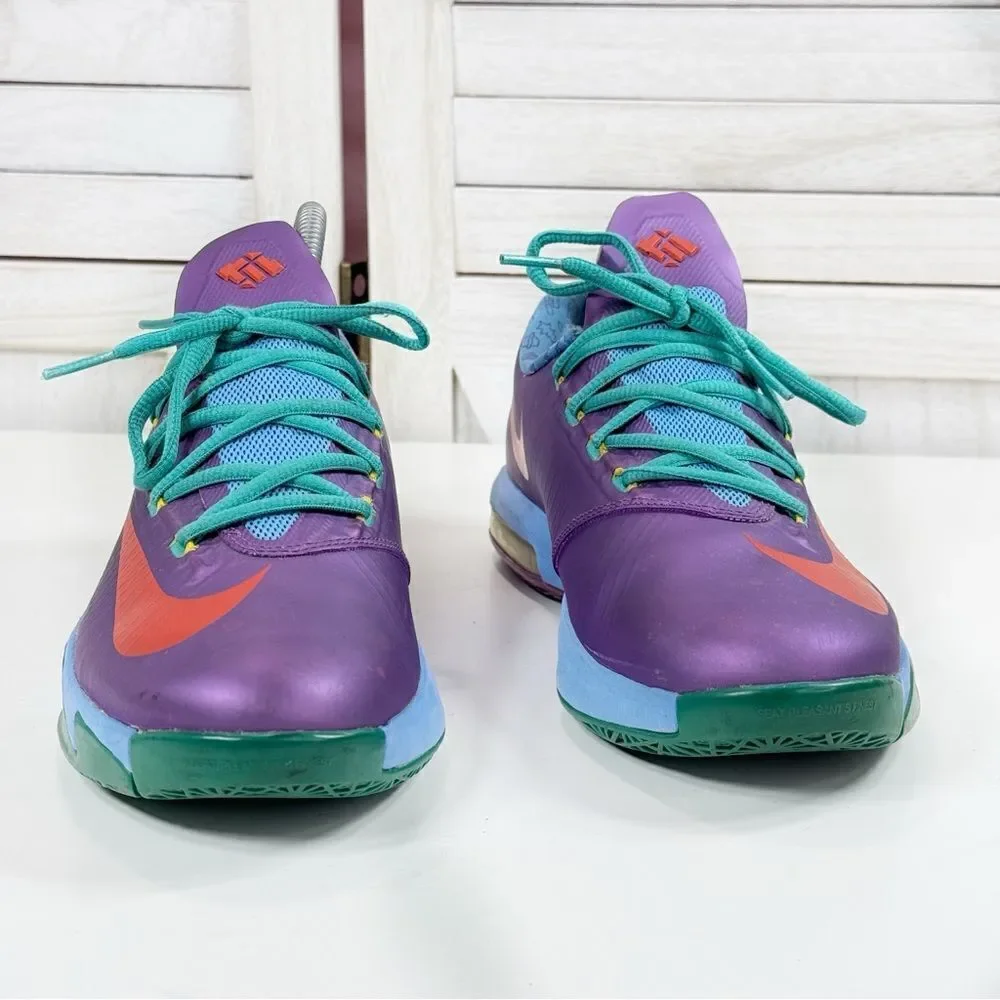 Nike KD Kevin Durant Rugrats Sneakers Metallic Purple 5.5Y Big‎ Kids 599477-500